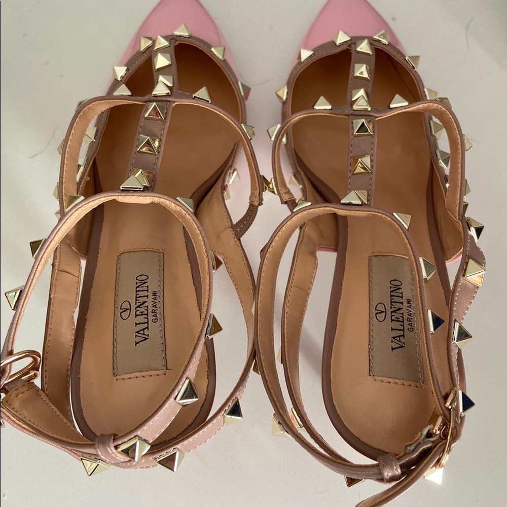 Valentino Rockstud kitten heel